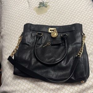 Michael Kors Hamilton Large Black Tote with dust bag